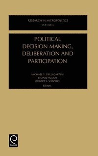 bokomslag Political Decision-Making, Deliberation and Participation