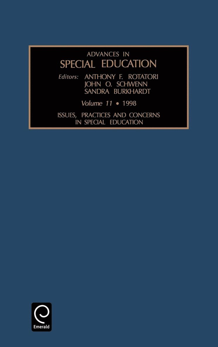 Issues, Practices, and Concerns in Special Education 1