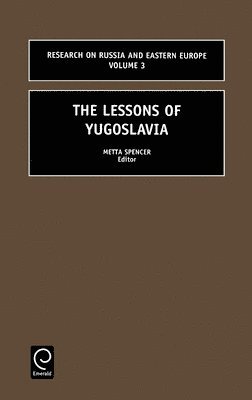 The Lessons of Yugoslavia 1