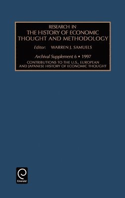 bokomslag Contributions to the U.S., European and Japanese History of Economic Thought