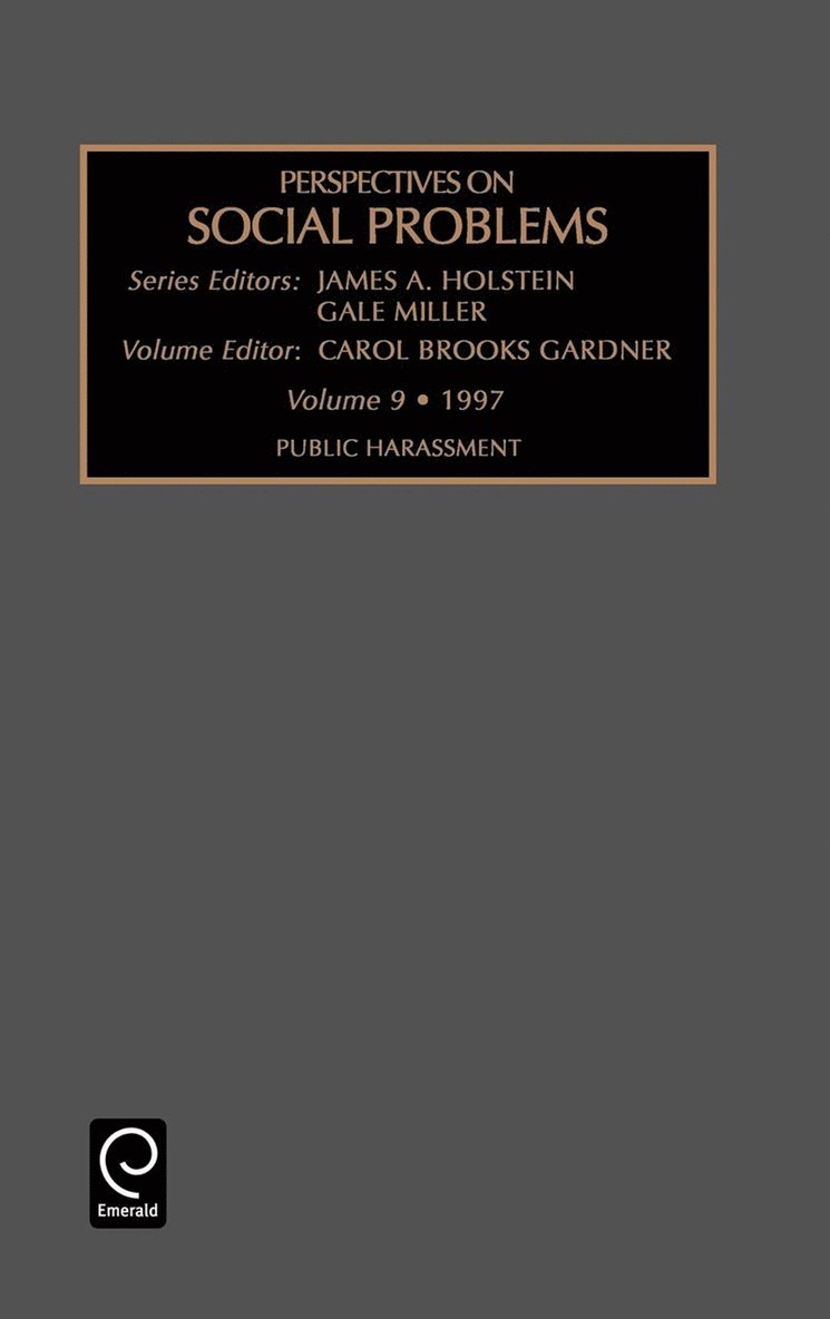 James A. Holstein, Gale Miller, James a. Holstein - Perspectives on social problems, Inbunden