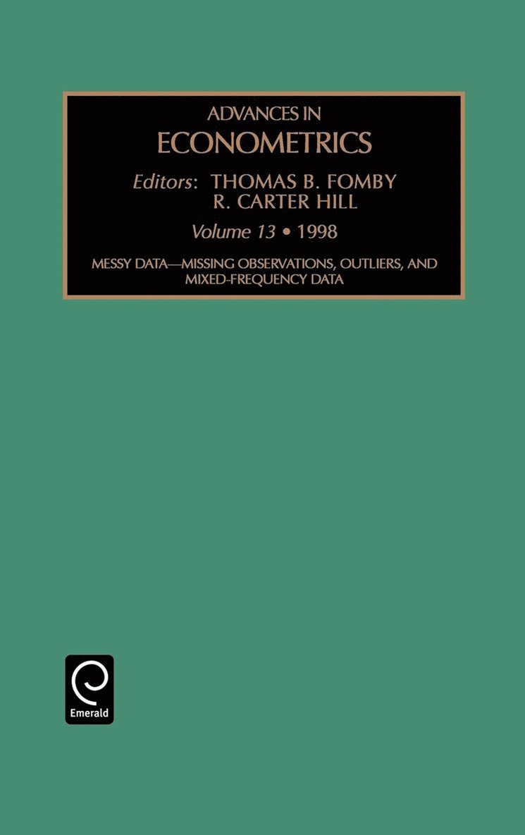 R. Carter Hill, Thomas B. Fomby - Messy Data, Inbunden