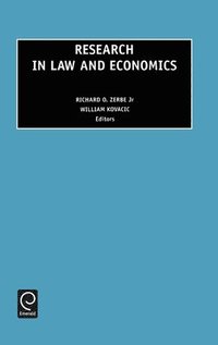 bokomslag Research in Law and Economics