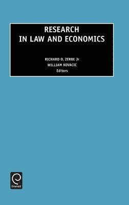 bokomslag Research in Law and Economics