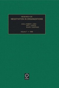 bokomslag Research on Negotiation in Organizations