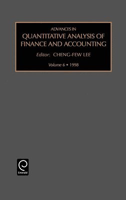 Advances in Quantitative Analysis of Finance and Accounting 1