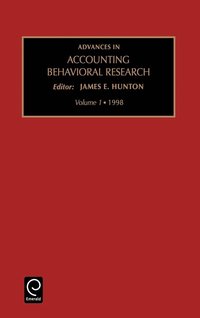 bokomslag Advances in Accounting Behavioral Research