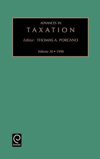 bokomslag Advances in Taxation