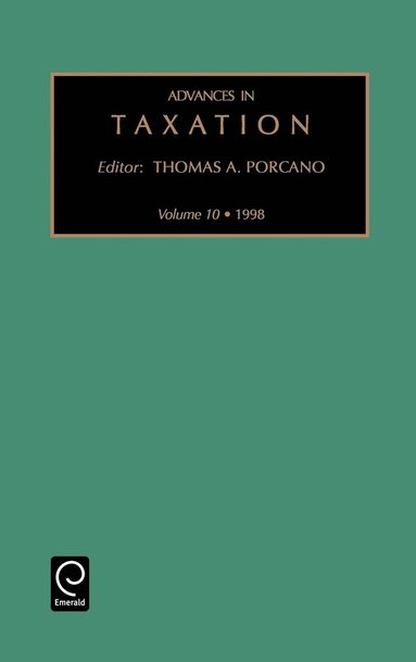 bokomslag Advances in Taxation