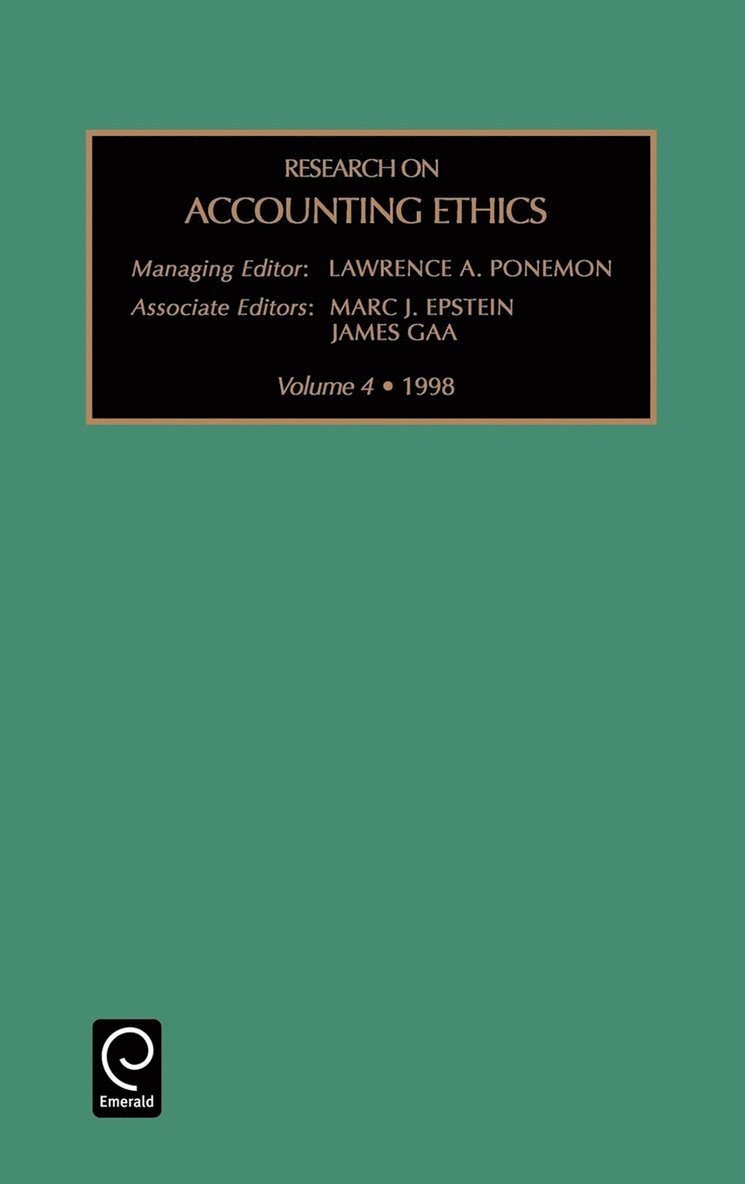 Research on Accounting Ethics