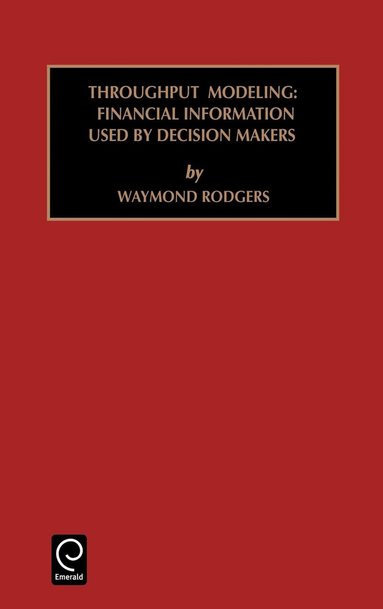 Waymond Rodgers - Throughput Modeling, Inbunden