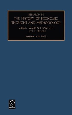 bokomslag Research in the History of Economic Thought and Methodology