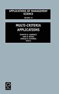 bokomslag Multi-Criteria Applications