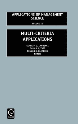 bokomslag Multi-Criteria Applications