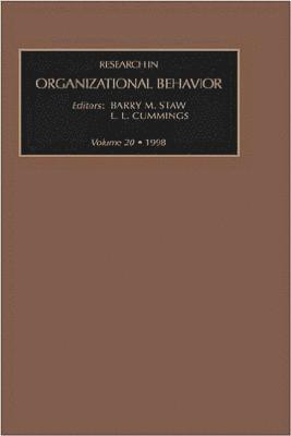 Barry Staw - Research in Organizational Behavior, Inbunden
