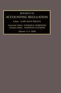 bokomslag Research in Accounting Regulation