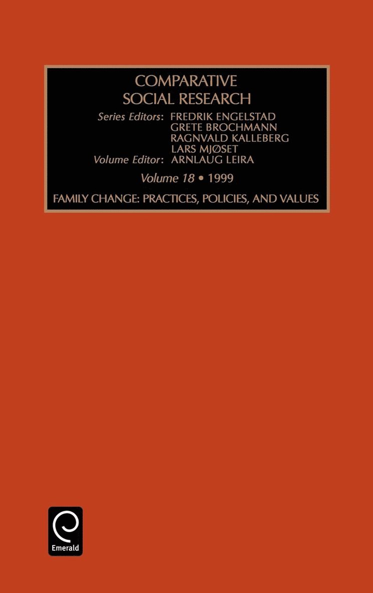 Arnlaug Leira, Fredrick Engelstad, Kalleberg Ragnvlad - Family Change, Inbunden