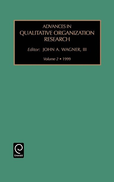 bokomslag Advances in Qualitative Organization Research