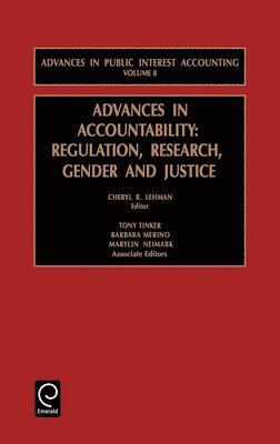 Cheryl R. Lehman, Barbara Dubis Merino - Advances in Accountability, Inbunden