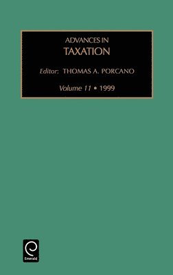 Thomas M. Porcano - Advances in Taxation, Inbunden