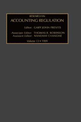 bokomslag Research in Accounting Regulation