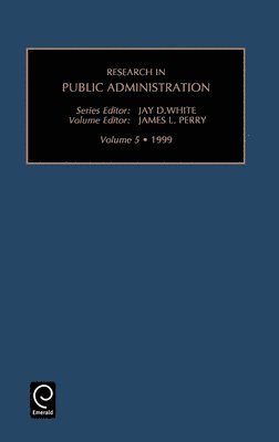 bokomslag Research in Public Administration