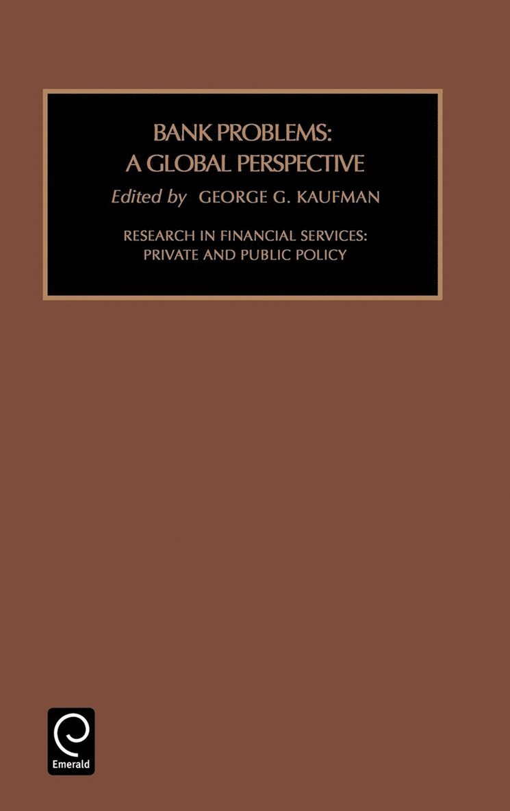 George G. Kaufman - Bank Problems, Inbunden