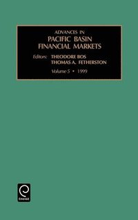 bokomslag Advances in Pacific Basin Financial Markets