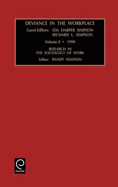 bokomslag Deviance in the Workplace