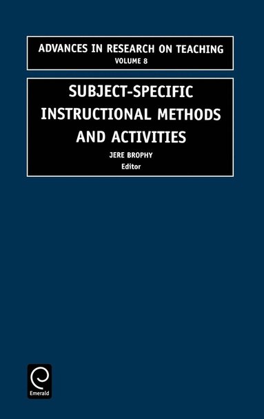 bokomslag Subject-specific instructional methods and activities