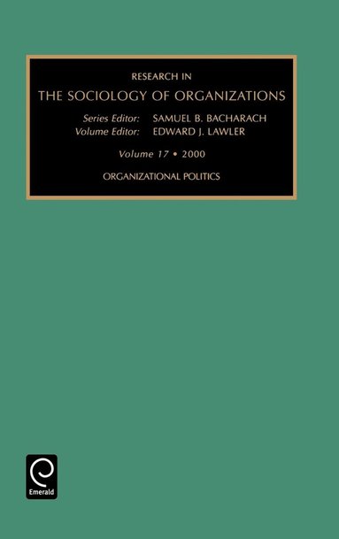 Edward J. Lawler - Organizational Politics, Inbunden