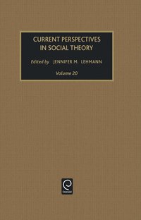 bokomslag Current Perspectives in Social Theory