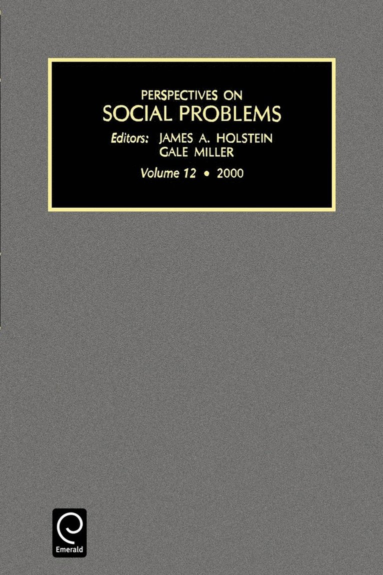 Perspectives on Social Problems 1