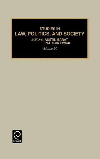 Austin Sarat, Patricia Ewick - Studies in Law, Politics and Society, Inbunden