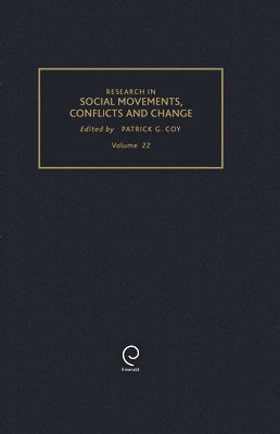 Patrick G. Coy - Research in Social Movements, Conflicts and Change, Inbunden