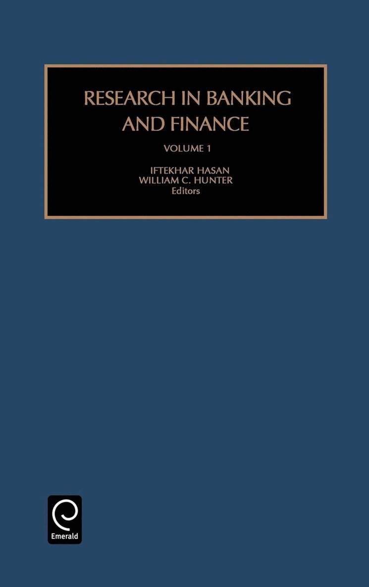 Research in Banking and Finance