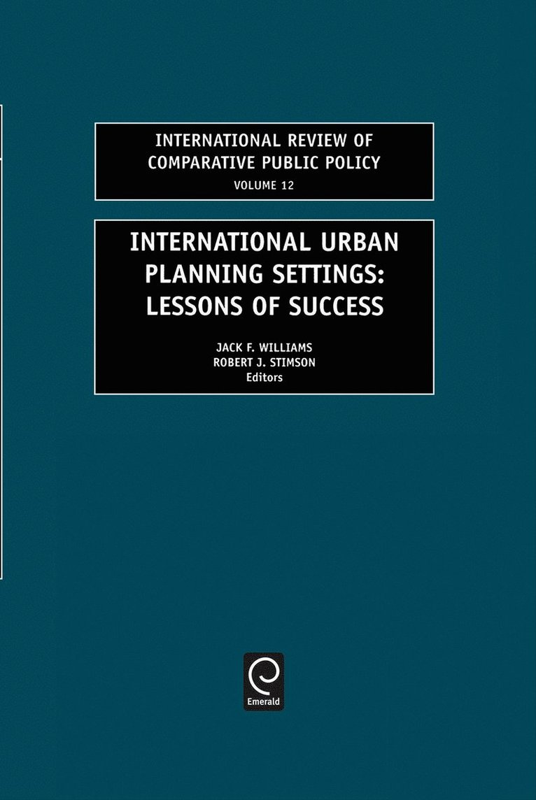 International Urban Planning Settings 1