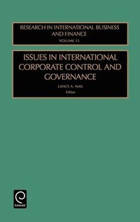 bokomslag Issues in International Corporate Control and Governance