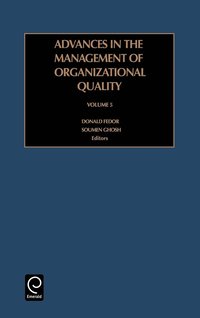 bokomslag Advances in the Management of Organizational Quality