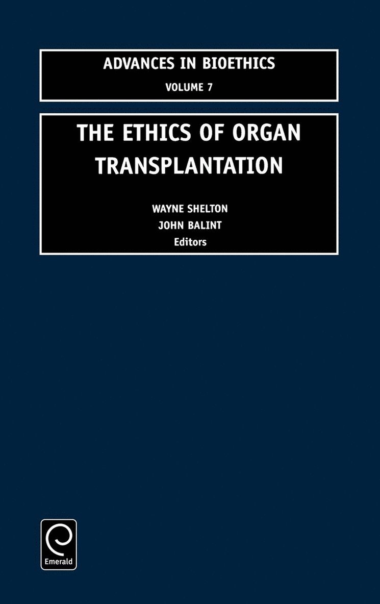 Ethics of Organ Transplantation