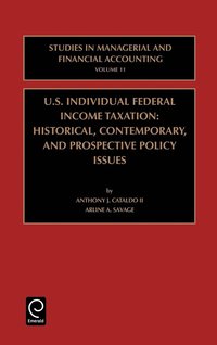 bokomslag US Individual Federal Income Taxation