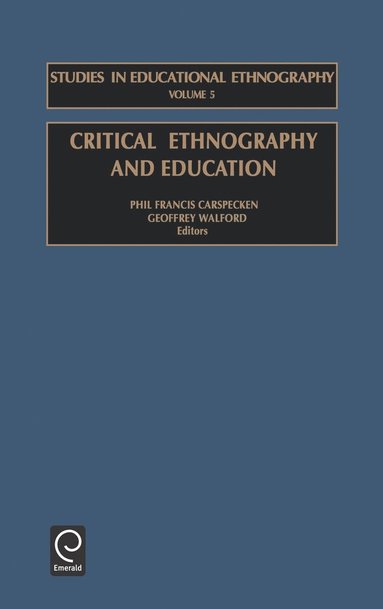 bokomslag Critical Ethnography and Education