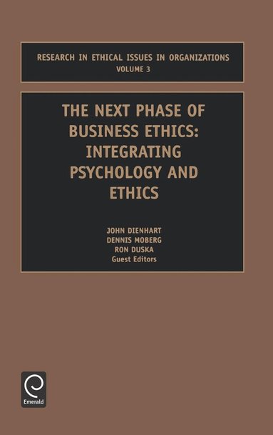 M. Pava, John William Dienhart, Ronald F. Duska, Dennis J. Moberg - Next Phase of Business Ethics, Inbunden