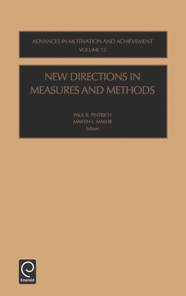 bokomslag New Directions in Measures and Methods