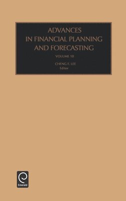 Cheng-Few Lee, Dr. Cheng-Few Lee - Advances in Financial Planning and Forecasting, Inbunden