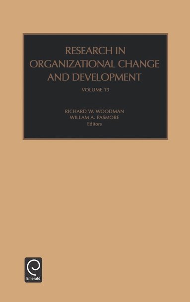 bokomslag Research in Organizational Change and Development