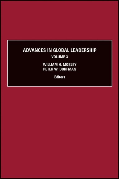 bokomslag Advances in Global Leadership