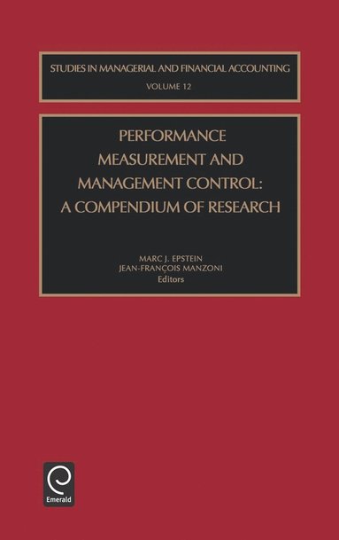 bokomslag Performance Measurement and Management Control