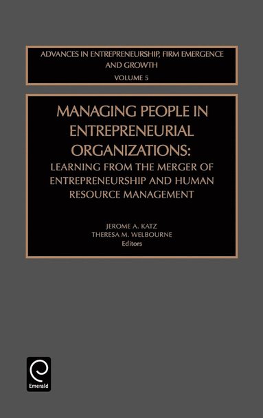 bokomslag Managing People in Entrepreneurial Organizations