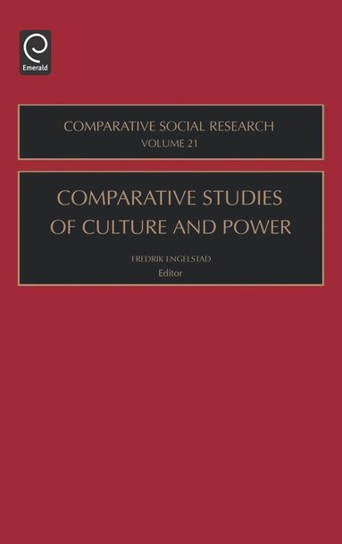 bokomslag Comparative Studies of Culture and Power